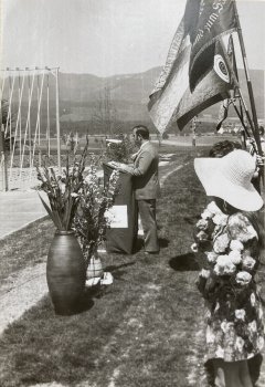 1971 Schulhauseinweihung 4. Juli - Festrede durch Gemeindeammann Peter Güntert