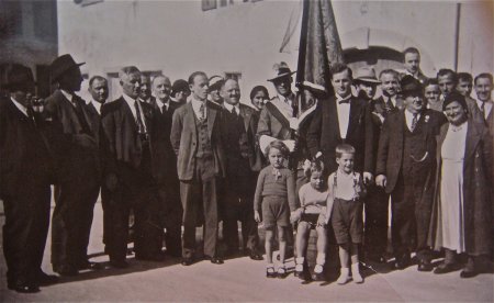 Männerchor 1936 - Auf einem Ausflug