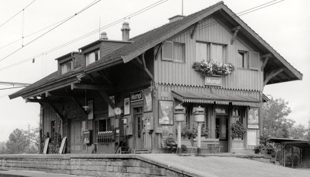 Bahn 1967 - Bahnhof von Südost (ETH Bibliothek)