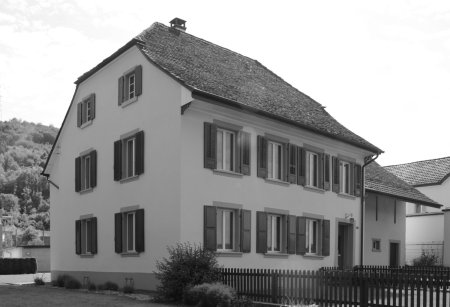 Hauptstrasse - westlicher Dorfteil Haus Wunderlin