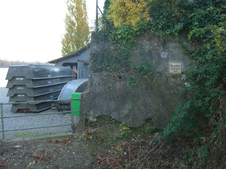 Rhein 1852 - Hochwasserstand 1852