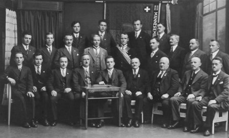 Männerchor 1933 - Vereinsaufnahme