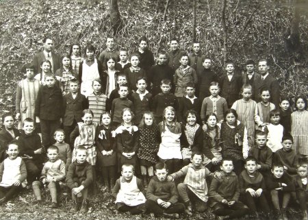 1928 Gesamtschule, Lehrer Knecht und Brenner