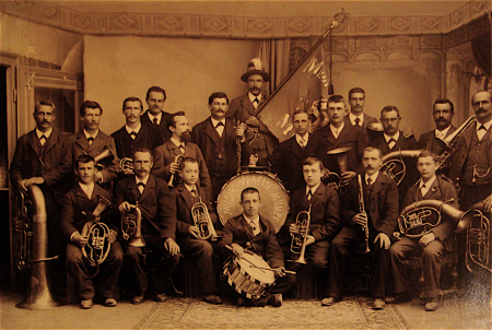 Musikgesellschaft 1918 - erste Vereinsaufnahme