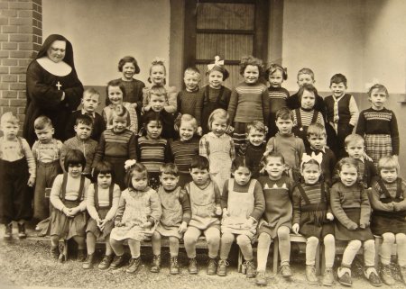 1953 Kindergarten, Schwester Casimir