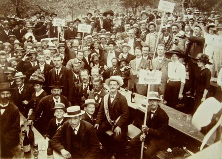 Männerchor 1900 - zusammen mit gemischtem Chor Mumpf