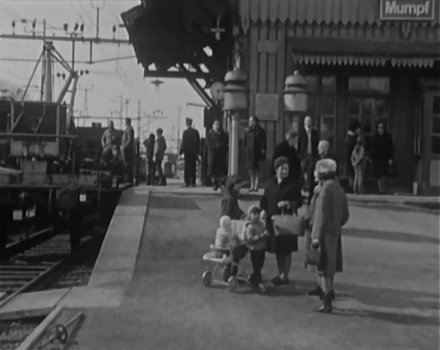 Bahn 1970 - Bahnhof mit Güterumschlag vor der Modernisierung