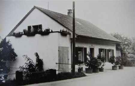Hauptstrasse - westlicher Dorfteil Haus Oskar Kaufmann