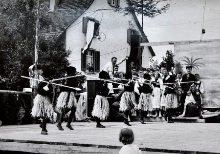 Jugendfest 1953, Festspiel, die Unterschule tanz fremdländisch
