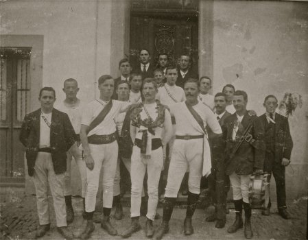 Turnverein 1916 - Rückkehr vom Turnfest