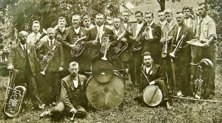 Musikgesellschaft 1928 - bei einem Festanlass