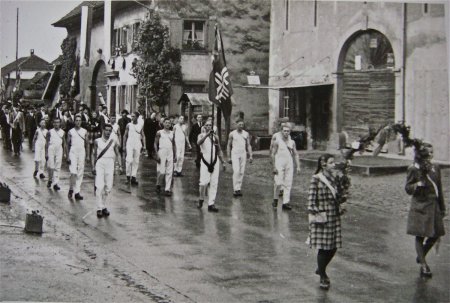 Turnverein 1943 - Empfang nach einem Turnfest