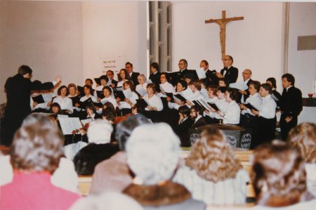 Kirchenchor 1980 - Konzert in der Kirche
