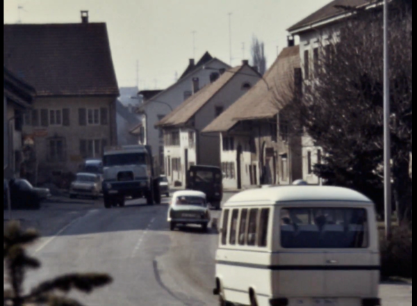 Das Dorf Mumpf um 1970