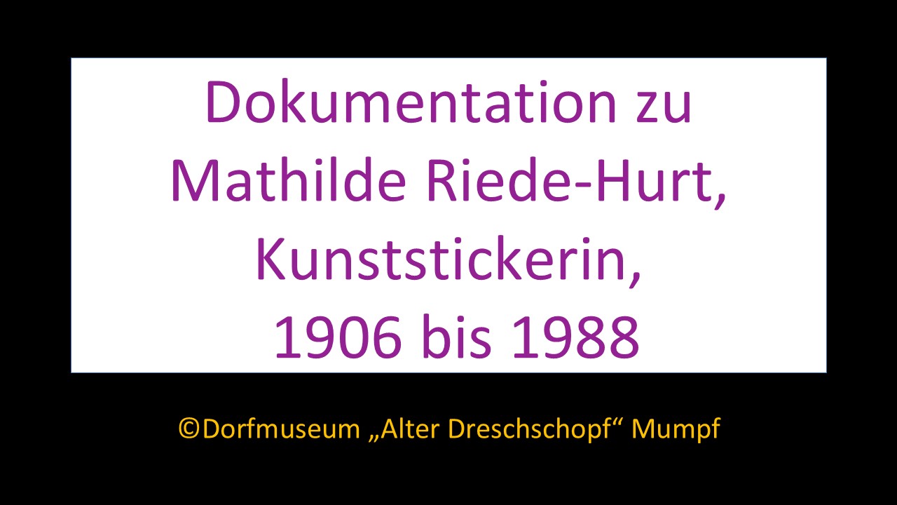 Mathilde Riede-Hurt