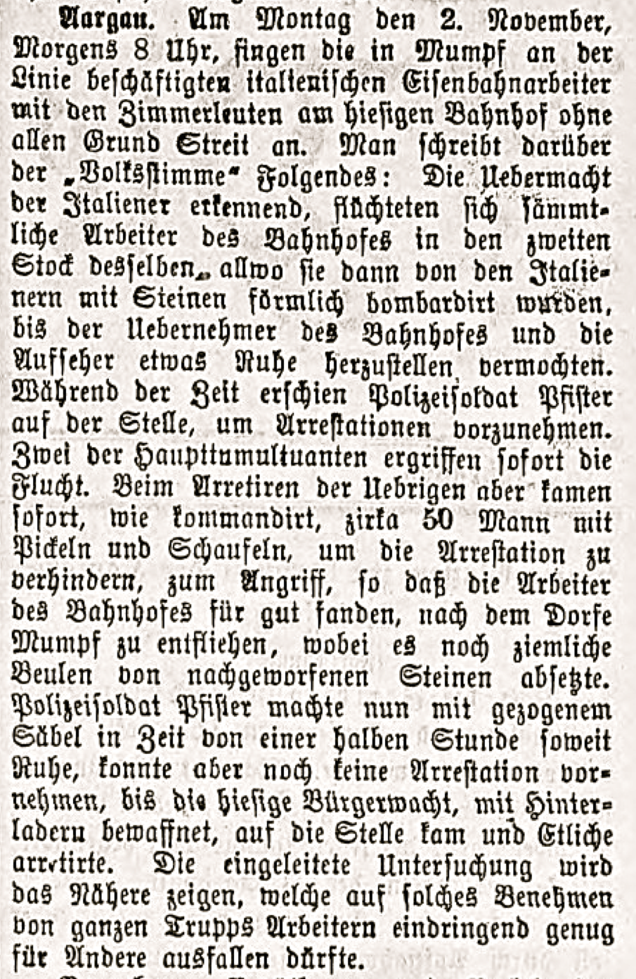 49 bahnbaustreit