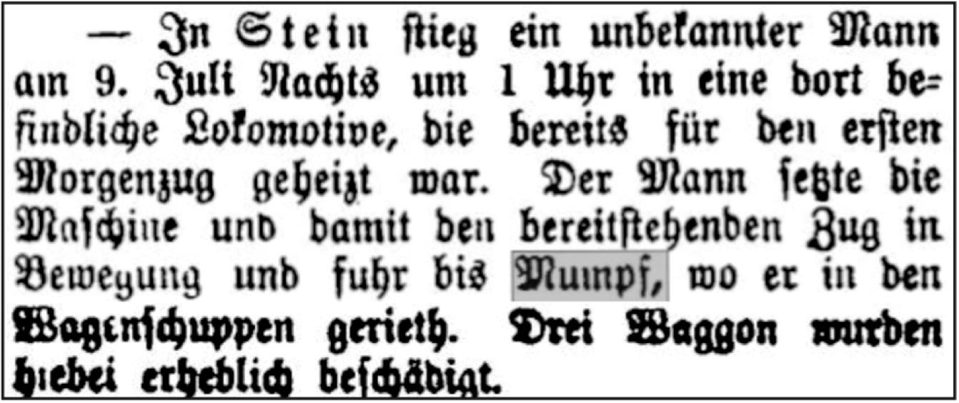 50 lok diebstahl