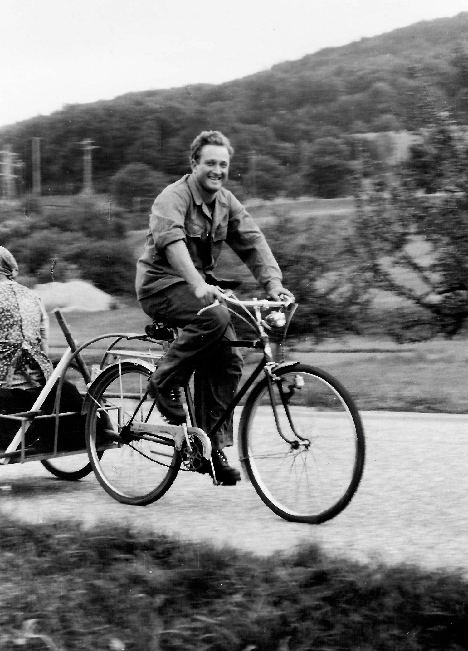 Otto Waldmeier mit Mutter Agnes 1963