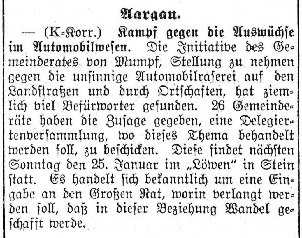Grütlianer, 25. Januar 1908